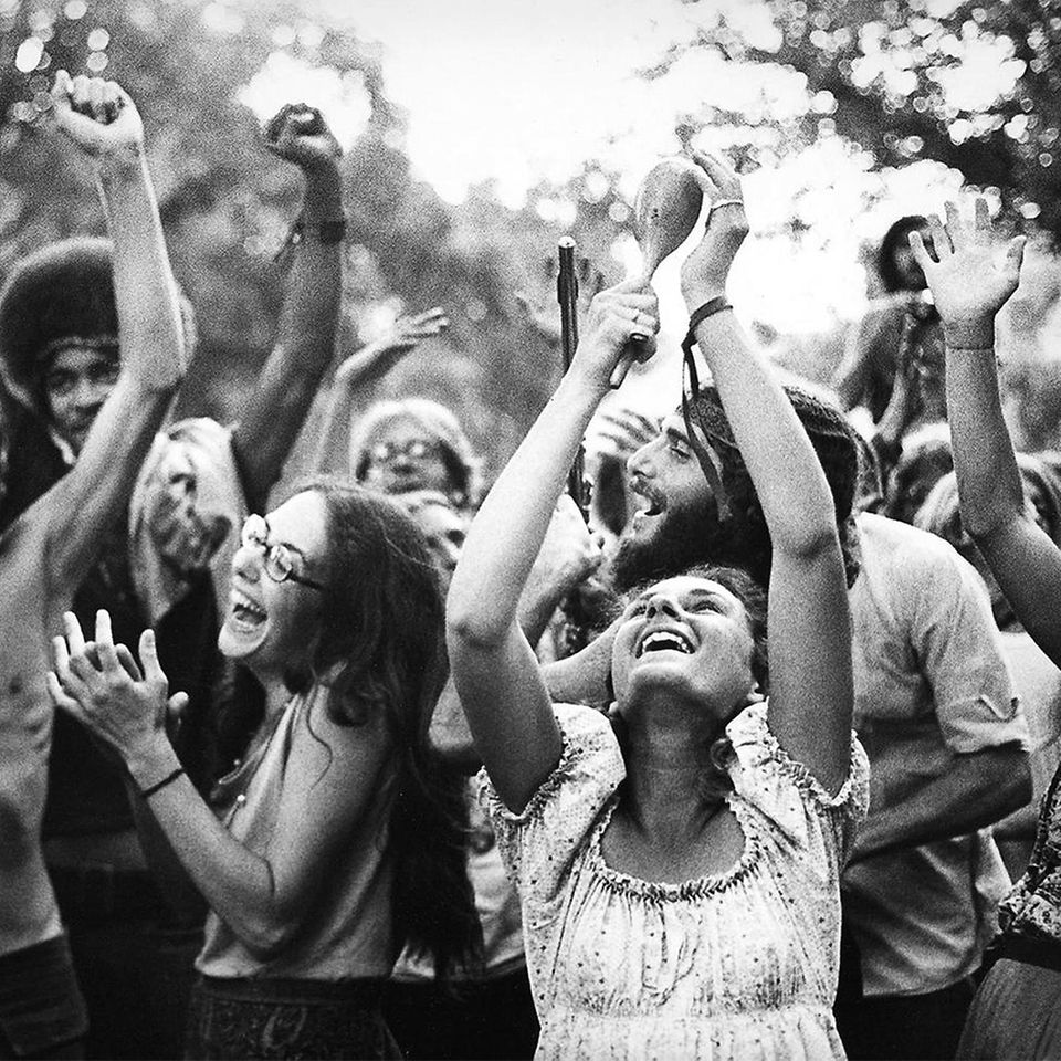 Feiernde beim "Holy Man Jam"-Festival in Boulder