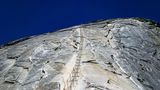 Der Weg herauf zum Gipfel des Half Dome