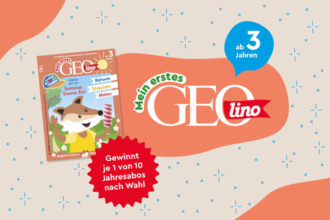 Das große Gewinnspiel: Mein erstes GEOlino