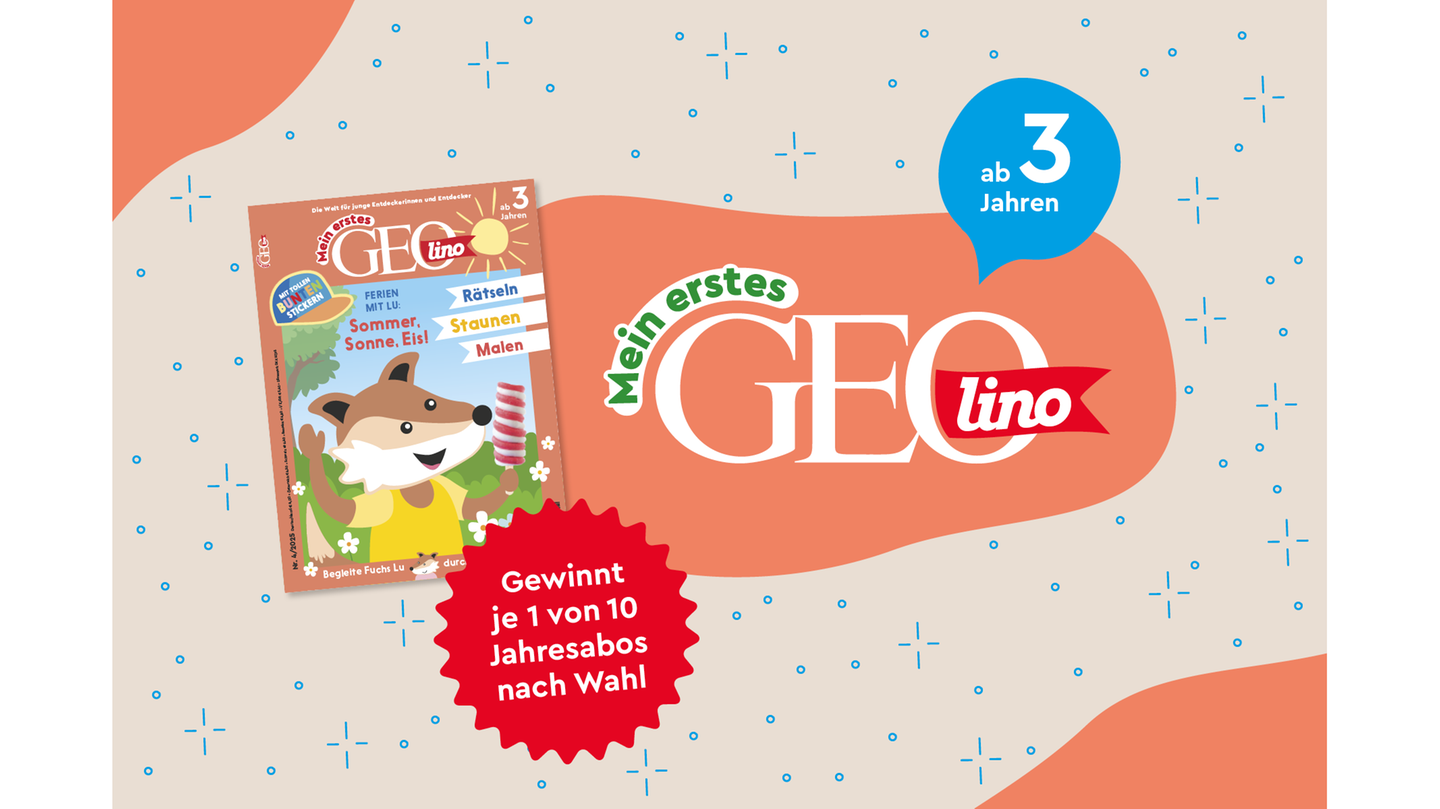 Das große Gewinnspiel: Mein erstes GEOlino