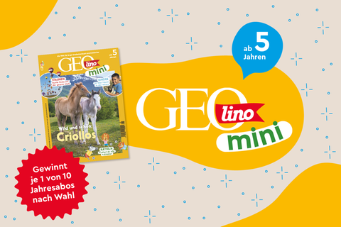 Das große Gewinnspiel: GEOlino Mini