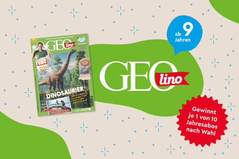 Das große Gewinnspiel: GEOlino Magazin