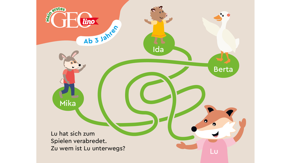 Das große Gewinnspiel: Mein erstes GEOlino