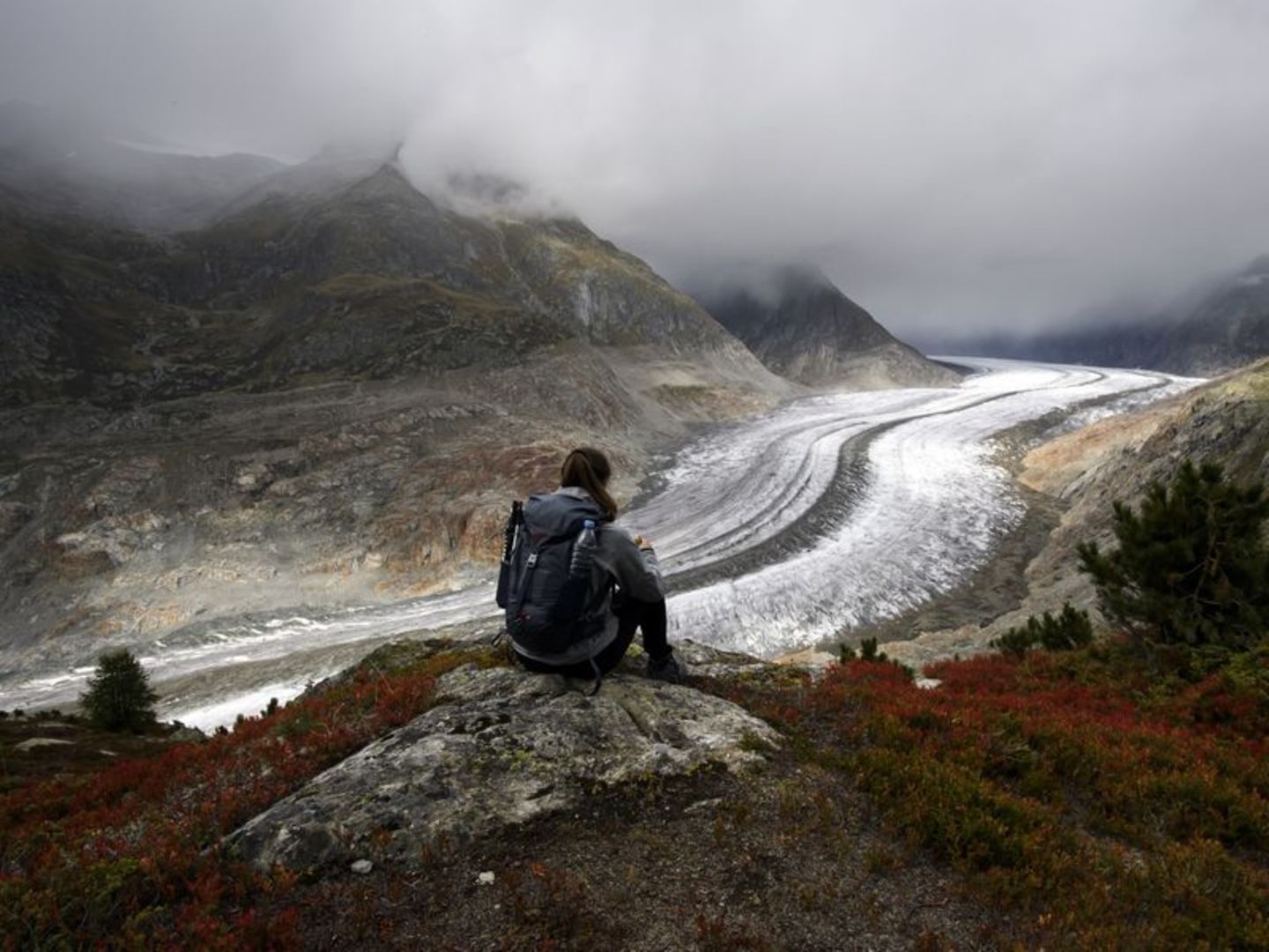 Seit Ende Juni geht es bei der Schmelze schon an die Substanz der Gletscher