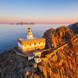 Leuchtturm Faro della Guardia auf der Insel Ponza