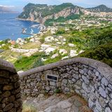 Blick von der steilen Scala Fenicia