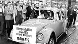 Der letzte Käfer rollt 1974 vom Band