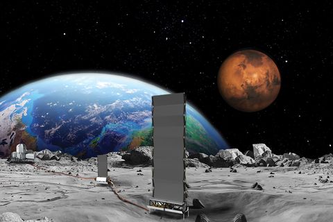 Energieinfrastruktur auf dem Mond