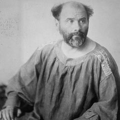 Portrait Gustav Klimt. Photographie. 1914. Historisches Museum der Stadt Wien, Österreich