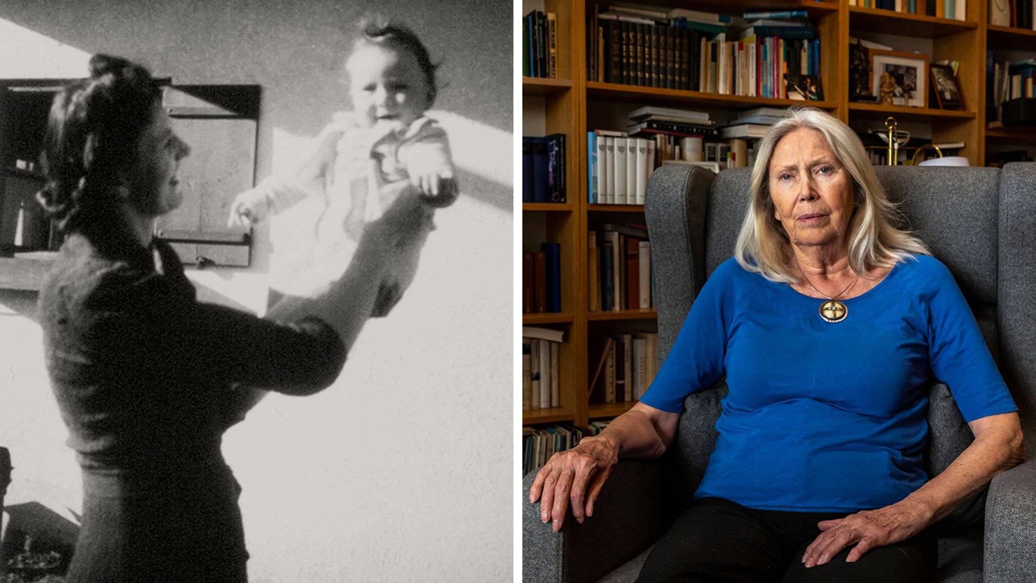 Propaganda sei dieses Bild, sagt Gisela Heidenreich. Tatsächlich war ihre Mutter kalt und distanziert. Über ihre NS-Vergangenheit lügt und schweigt sie nach dem Krieg