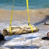 Sphinx-Statue in Ägypten wird geborgen