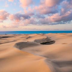 Sanddünen von Maspalomas, Gran Canaria, Spanien