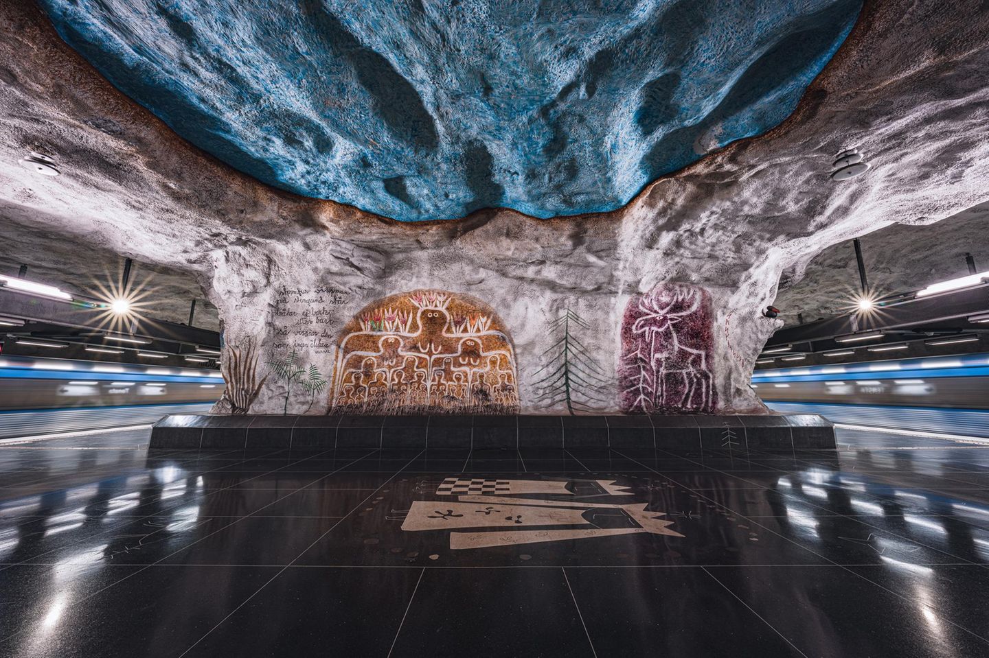 Station "Tensta" in Stockholm