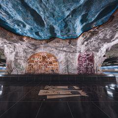 Station "Tensta" in Stockholm