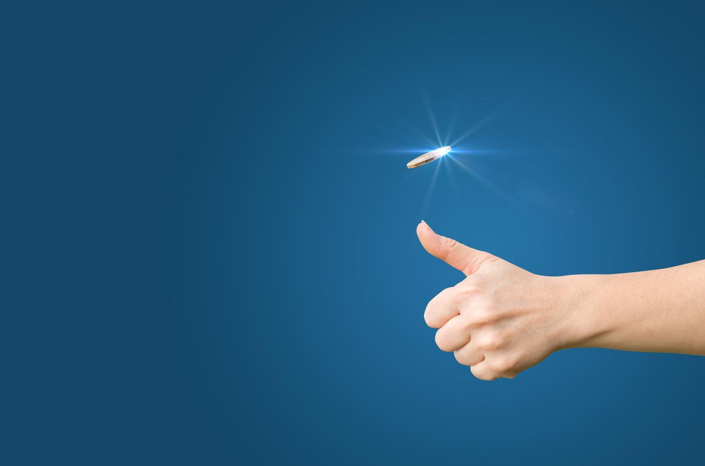 Liegen die Chancen 50 zu 50 – oder gibt es eine minimale "taumelnde Asymmetrie"? 