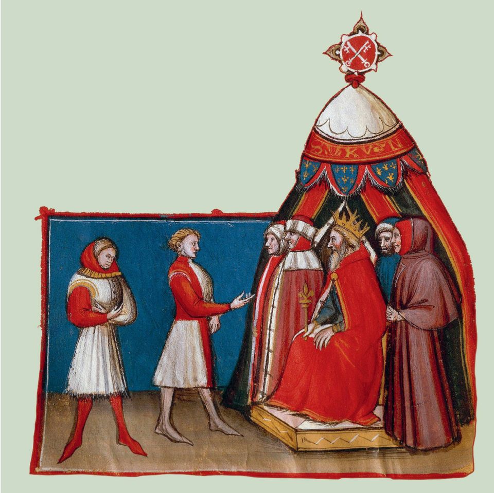 Buchmalerei, 14. Jahrhundert
