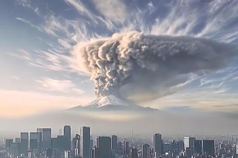 Einordnung: Alles Panikmache? Japanische Regierung warnt mit KI-Video vor Ausbruch des Fuji