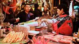 Verkaufsstand auf dem Nishiki Markt