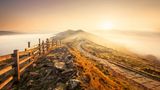 Mam Tor in Derbyshire, England