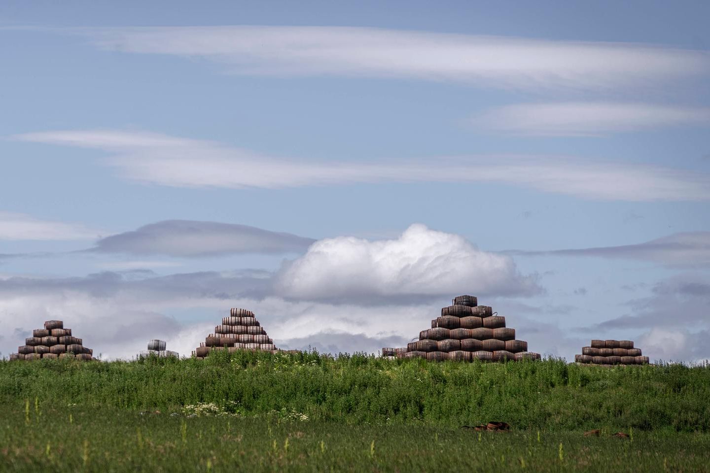 Whisky-Pyramiden in Schottland, Speyside