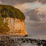 Kreidefelsen im Nationalpark Jasmund, Sassnitz, Rügen, Mecklenburg-Vorpommern, Deutschland