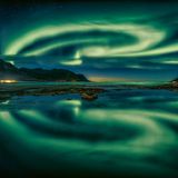 Nordlichter über den Lofoten