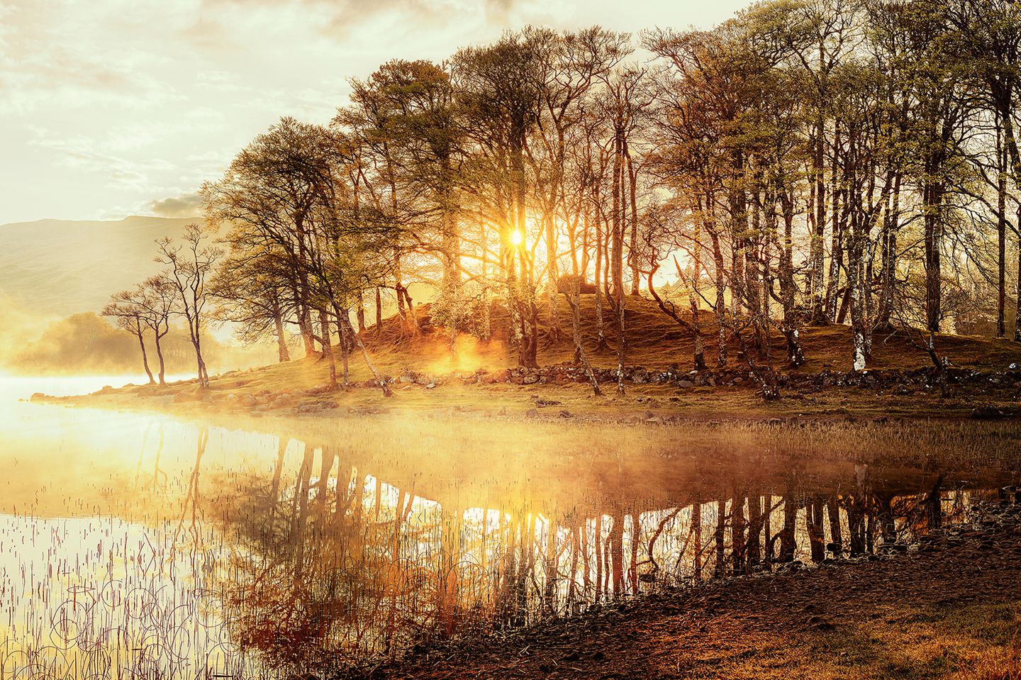 Loch Awe im Sonnenschein