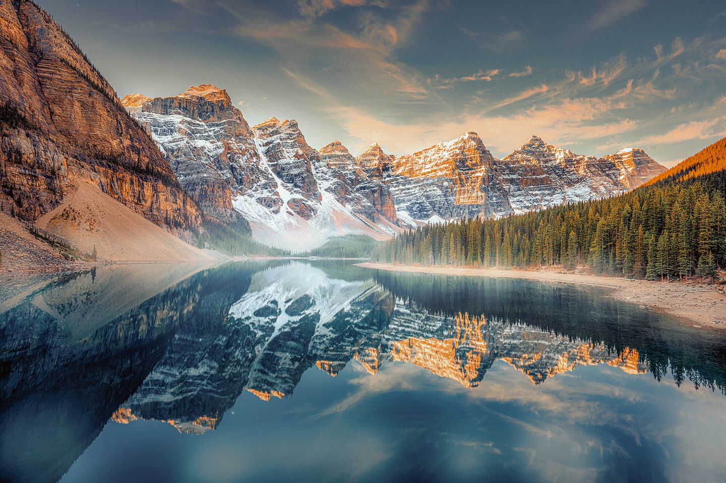 Moraine Lake in Kanada