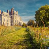 Schloss Balleroy im Sonnenschein