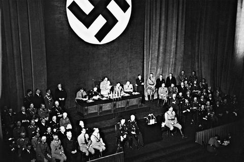Verkündung der "Nürnberger Gesetze"