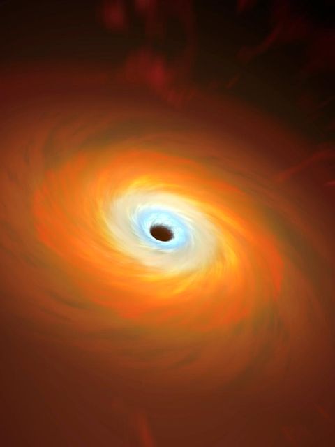 Das Henne-Ei-Problem der Astronomie: Was war zuerst da, die Galaxie oder das supermassive Schwarze Loch in seinem Zentrum? 