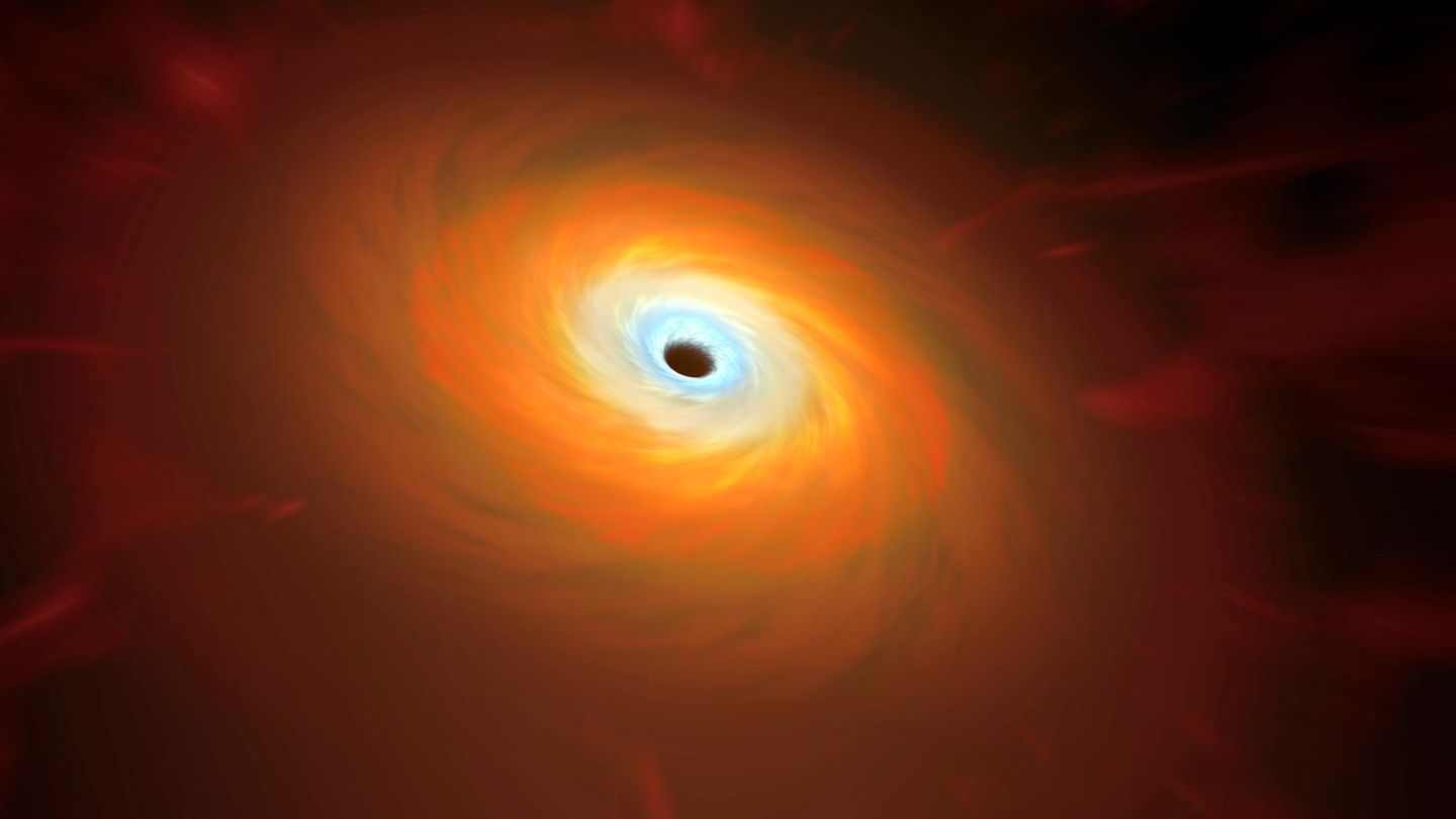 Das Henne-Ei-Problem der Astronomie: Was war zuerst da, die Galaxie oder das supermassive Schwarze Loch in seinem Zentrum? 