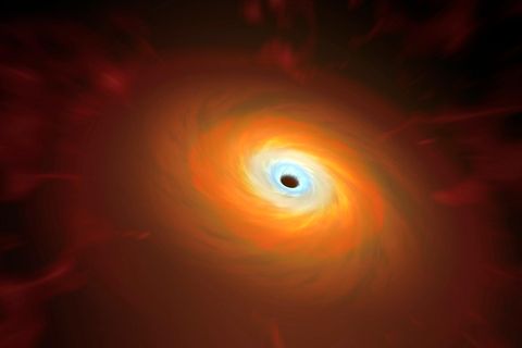 Das Henne-Ei-Problem der Astronomie: Was war zuerst da, die Galaxie oder das supermassive Schwarze Loch in seinem Zentrum? 