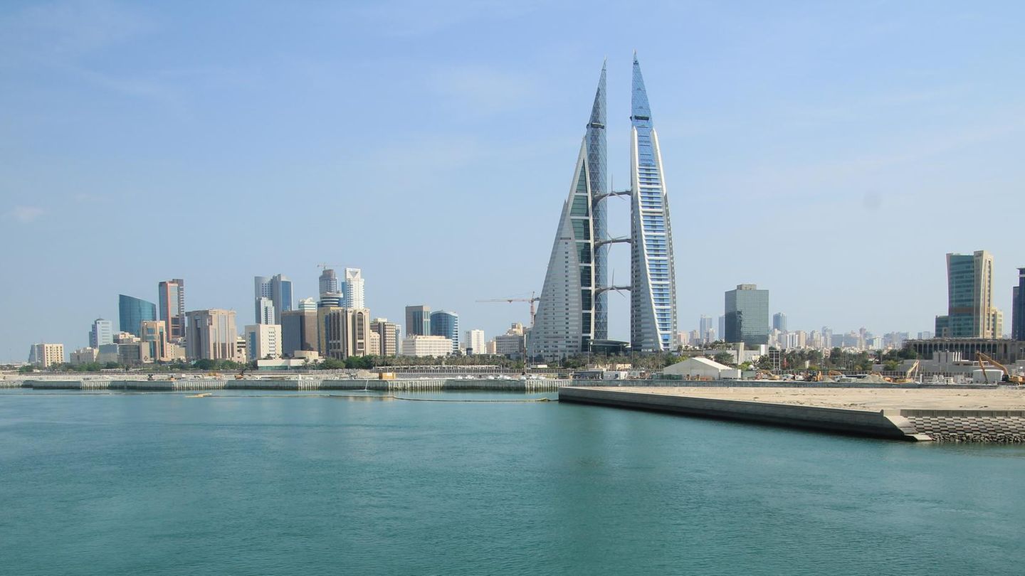 Skyline von Manama, Bahrain
