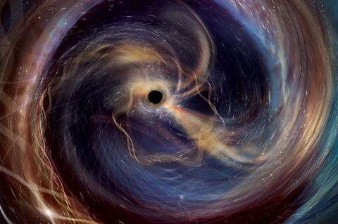 Astrophysik: Der "Schrei" Schwarzer Löcher beweist: Stephen Hawking hatte recht