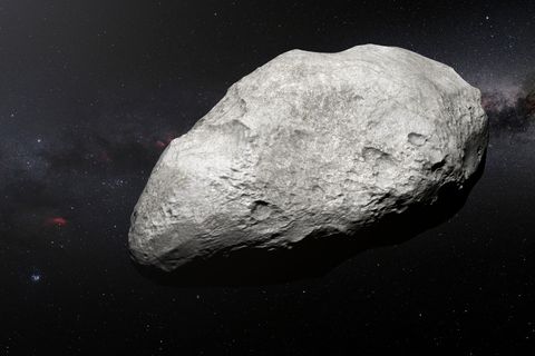 Asteroid Illustration