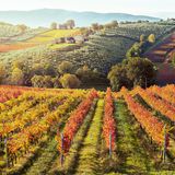 Umbrien im Herbst in Italien