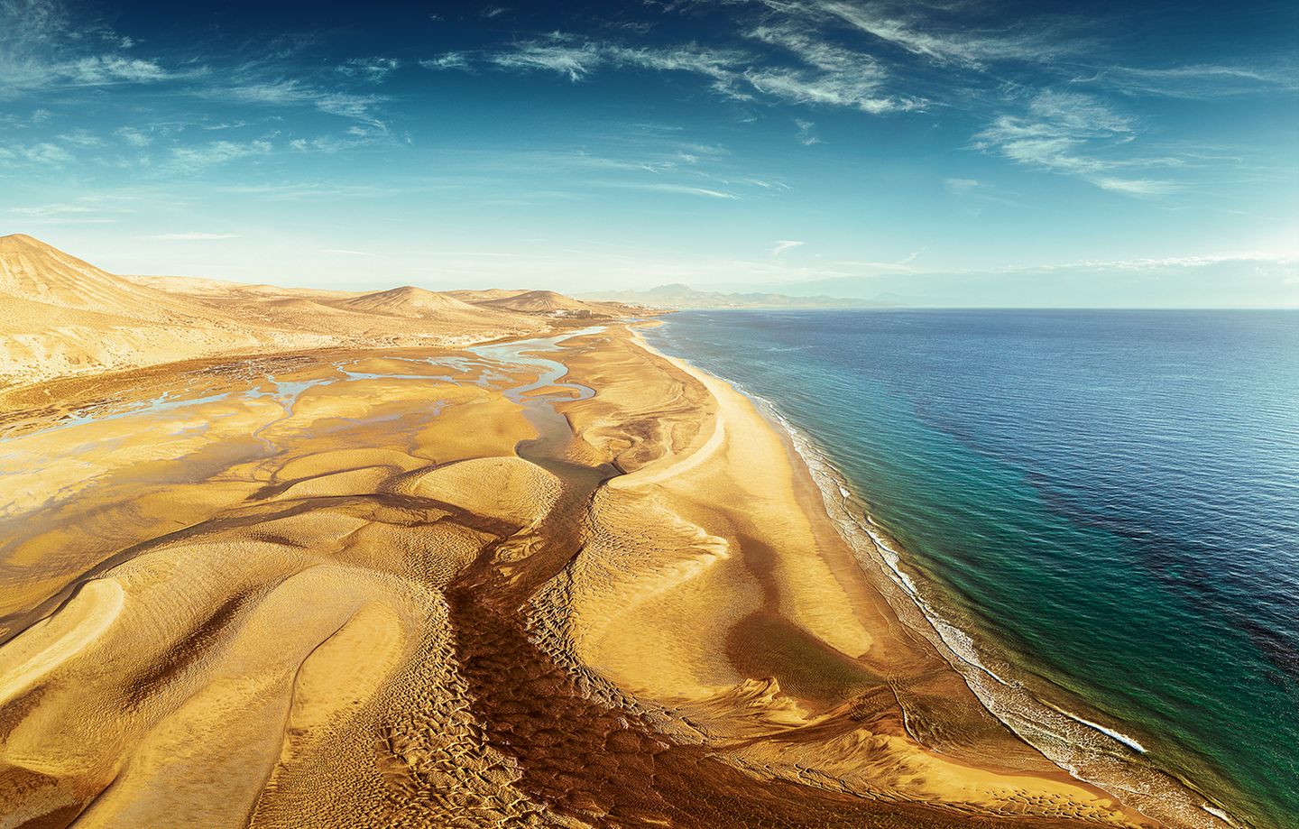 Strand an der Halbinsel Jandia auf Fuerteventura