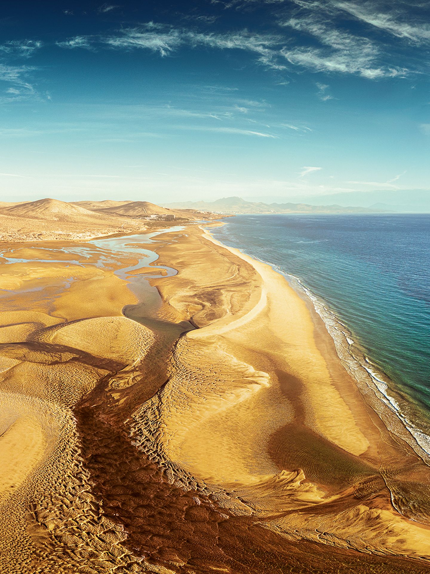 Strand an der Halbinsel Jandia auf Fuerteventura