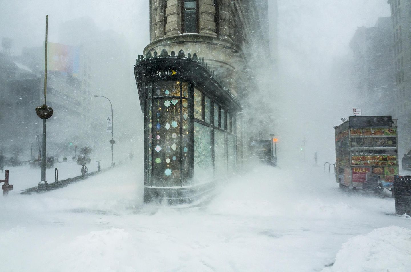 Schneesturm in NYC