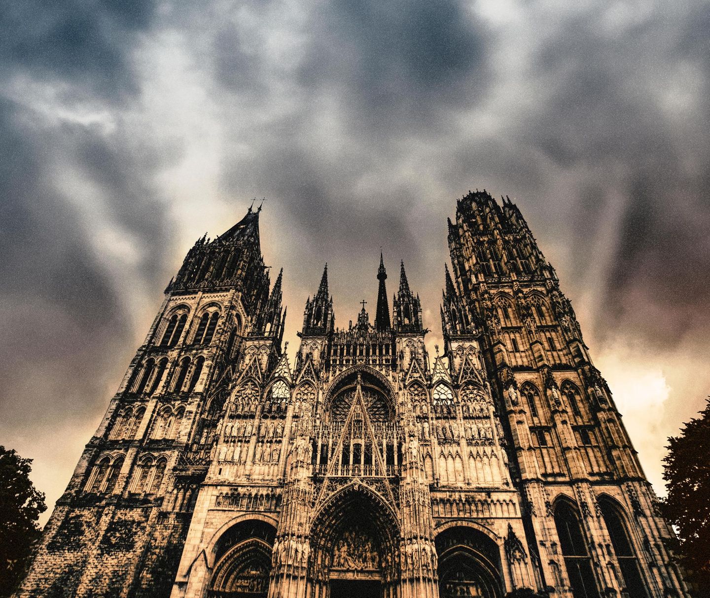 Ein neuer Gott, eine neue Macht Kathedrale von Rouen