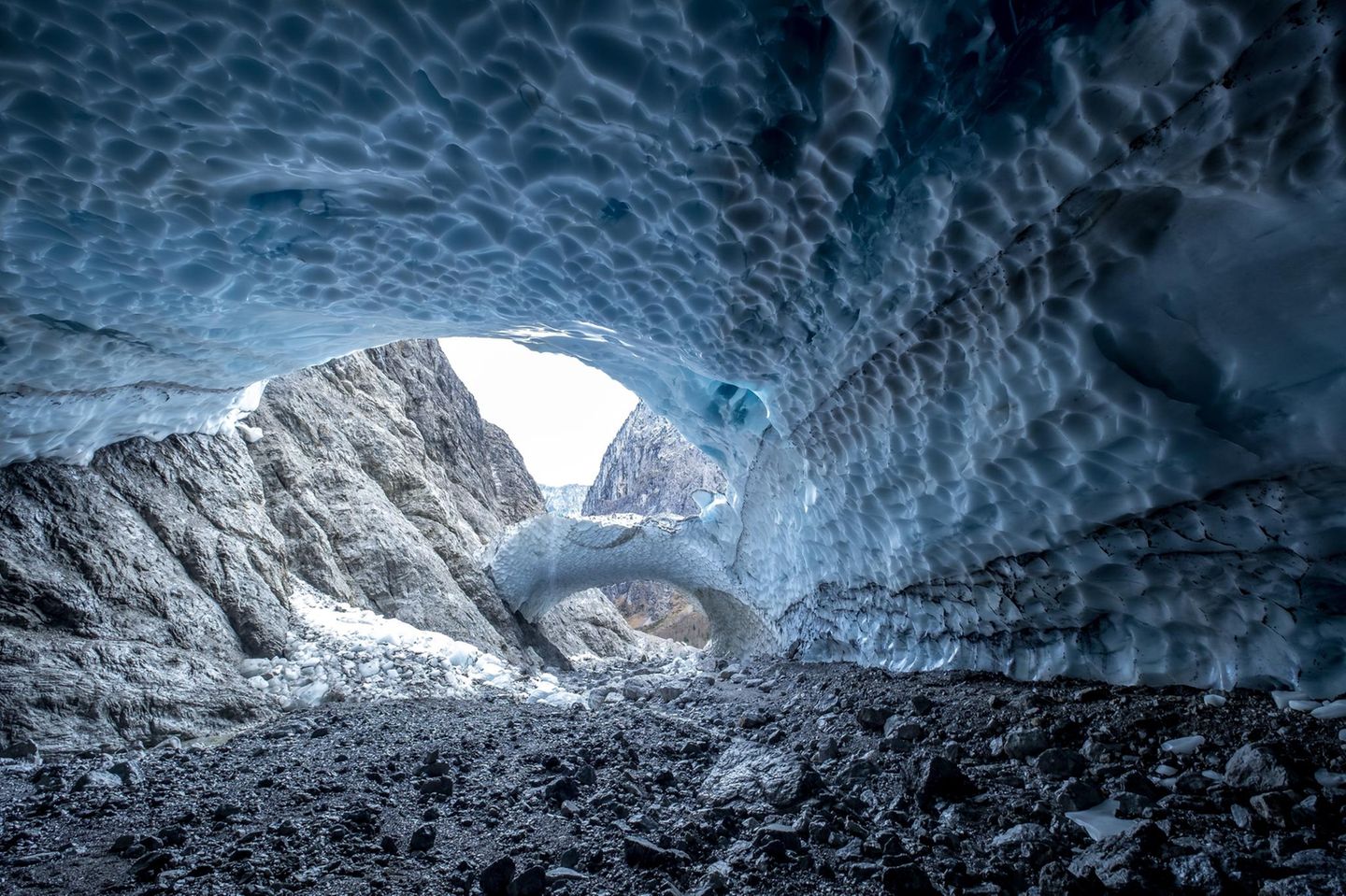 Blick in die Eiskapelle