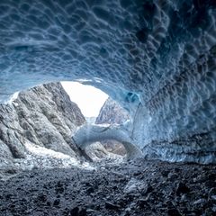 Blick in die Eiskapelle