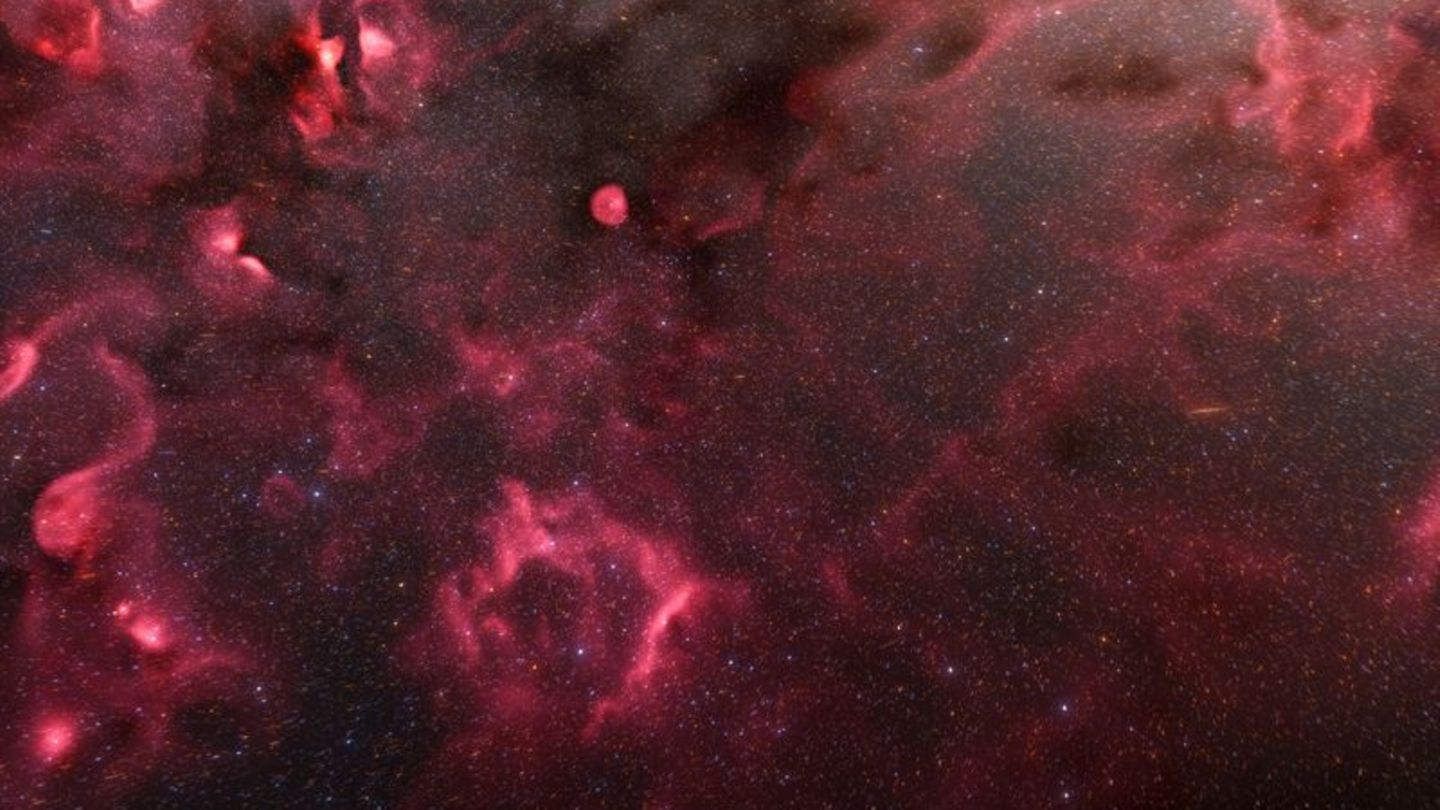 Weltraum-3D-Karte-zeigt-Sternenwiegen-in-der-Milchstra-e