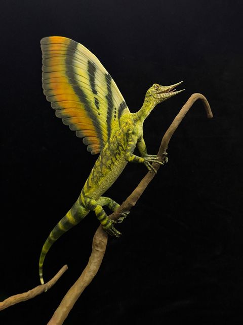 Dinosaurier auf einem Ast