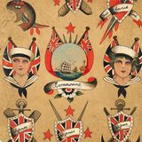 Tattoo-Motive mit der britischen Flagge