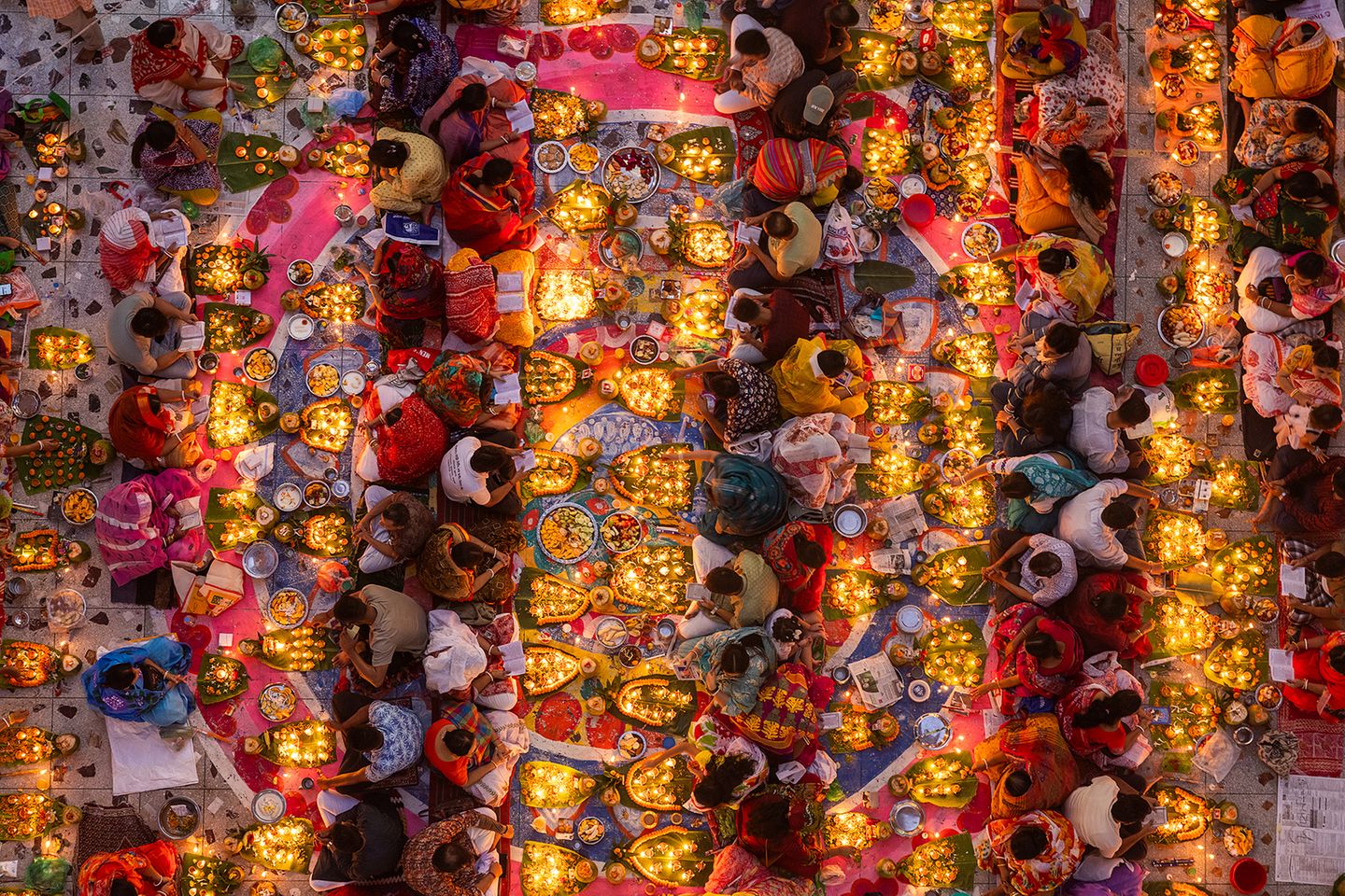 Kartika Vrata, hunduistische Zeremonie