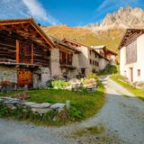 Oberrofels , das "Heididorf" in der Schweiz