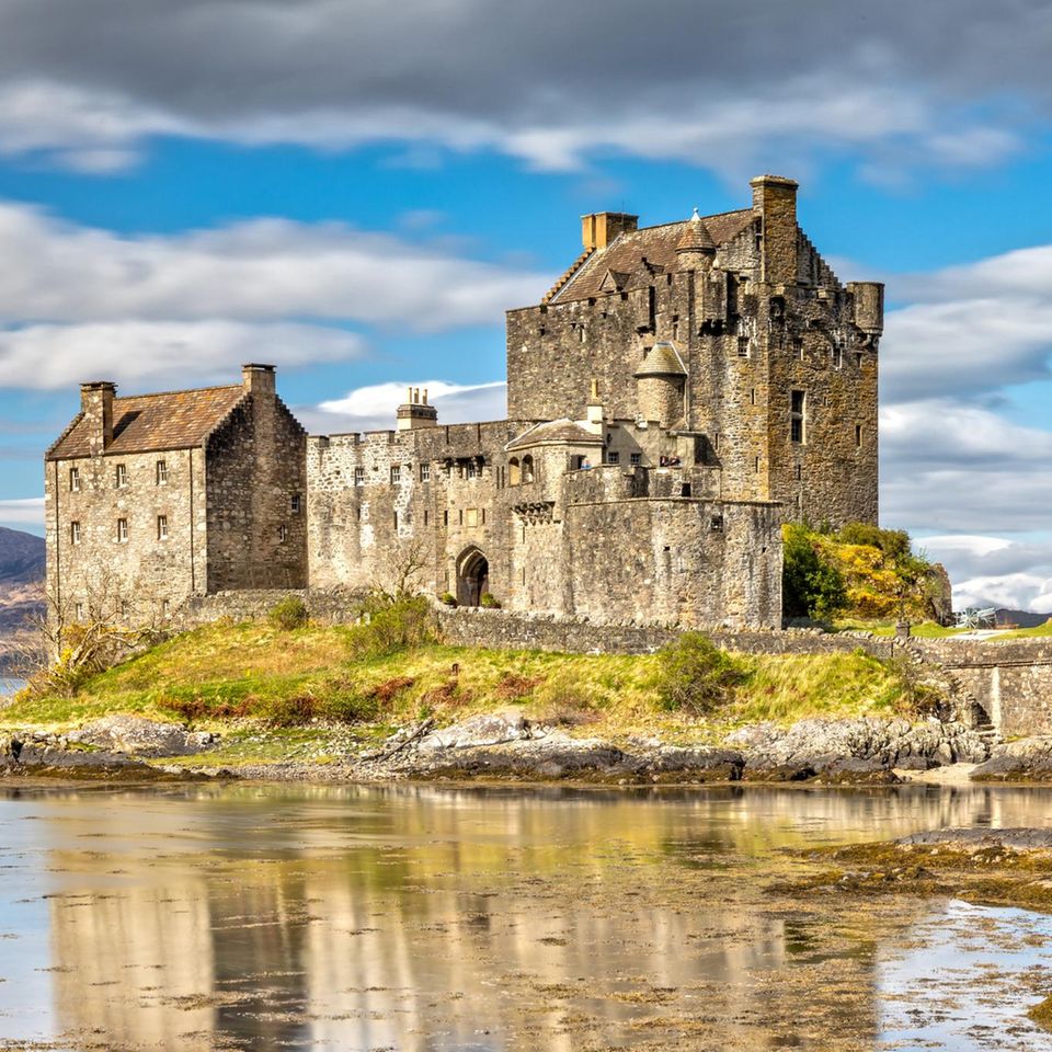 Eilean Donan Castle in Dornie, Schottland