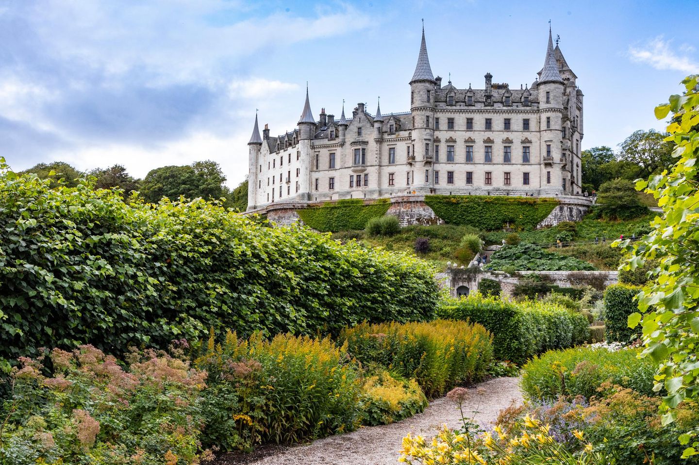 Dunrobin Castle: Fast wie an der Loire Dunrobin Castle in Schottland